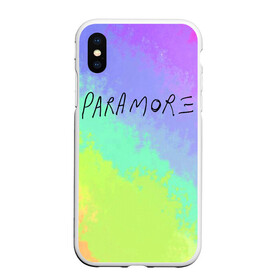 Чехол для iPhone XS Max матовый с принтом PARAMORE в Екатеринбурге, Силикон | Область печати: задняя сторона чехла, без боковых панелей | paramore | rock | twilight | парамор | рок | сумерки | хейли уильямс