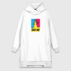 Платье-худи хлопок с принтом Kiss Me в Екатеринбурге,  |  | casual | color | colors | kiss | kiss me | kissing | love | pop art | popart | в стиле | комикс | комиксов | люблю | любовь | меня | модная | модный | поп арт | поп арта | поцелуй | разноцветный | цвета | цветной | целовать | 