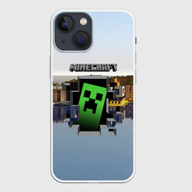 Чехол для iPhone 13 mini с принтом MINECRAFT   МАЙНКРАФТ в Екатеринбурге,  |  | craft | creeper | dungeon | dungeons | earth | game | logo | mine | minecraft | minecraft dungeons | mobile | online | дунгеонс | земля | зомби | игра | крипер | лого | майкрафт | майнкрафт | онлайн | подземелье