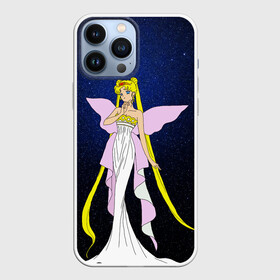 Чехол для iPhone 13 Pro Max с принтом Принцесса Серенити в Екатеринбурге,  |  | bunny | luna | princess | sailormoon | serenity | stars | tsukino | usagi | wings | ангел | девушка | детские | звездная | звезды | королева | корона | космические | крылья | луна | любовь | малышка | радуга | сейлормун | токио | усаги