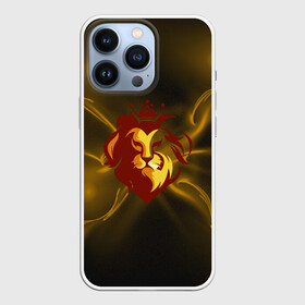 Чехол для iPhone 13 Pro с принтом King Lion в Екатеринбурге,  |  | king | lion | trand | король | лев | потерялся