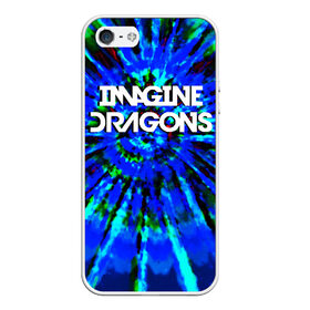 Чехол для iPhone 5/5S матовый с принтом IMAGINE DRAGONS в Екатеринбурге, Силикон | Область печати: задняя сторона чехла, без боковых панелей | dan reynolds | imagine dragons | rock | дэн рейнольдс | рок