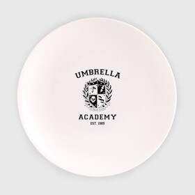 Тарелка с принтом The Umbrella Academy в Екатеринбурге, фарфор | диаметр - 210 мм
диаметр для нанесения принта - 120 мм | the umbrella academy | umbrella | академия амбрелла | амбрелла | герб | зонтик