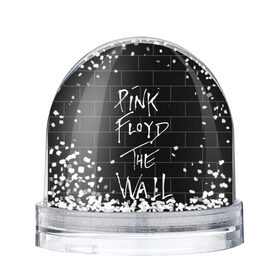 Снежный шар с принтом PINK FLOYD в Екатеринбурге, Пластик | Изображение внутри шара печатается на глянцевой фотобумаге с двух сторон | pink floyd | the wall | пинк флоид | стена