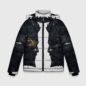 Зимняя куртка для мальчиков 3D с принтом Deus Ex(спина) в Екатеринбурге, ткань верха — 100% полиэстер; подклад — 100% полиэстер, утеплитель — 100% полиэстер | длина ниже бедра, удлиненная спинка, воротник стойка и отстегивающийся капюшон. Есть боковые карманы с листочкой на кнопках, утяжки по низу изделия и внутренний карман на молнии. 

Предусмотрены светоотражающий принт на спинке, радужный светоотражающий элемент на пуллере молнии и на резинке для утяжки | adam jensen | cyberpunk | deus ex | eidos montreal | games | human revolution | low poly | mankind divided | square enix | адам дженсен | бог из | игры | киберпанк
