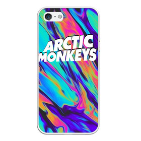 Чехол для iPhone 5/5S матовый с принтом ARCTIC MONKEYS в Екатеринбурге, Силикон | Область печати: задняя сторона чехла, без боковых панелей | alex turner | arctic monkeys | rock | алекс тернер | арктик манкис | рок