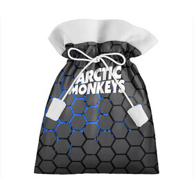 Подарочный 3D мешок с принтом ARCTIC MONKEYS в Екатеринбурге, 100% полиэстер | Размер: 29*39 см | alex turner | arctic monkeys | rock | алекс тернер | арктик манкис | рок