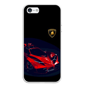 Чехол для iPhone 5/5S матовый с принтом Lamborghini Diverso в Екатеринбурге, Силикон | Область печати: задняя сторона чехла, без боковых панелей | bolide | car | italy | lamborghini | motorsport | power.prestige | автомобиль | автоспорт | болид | италия | ламборгини | мощь | престиж