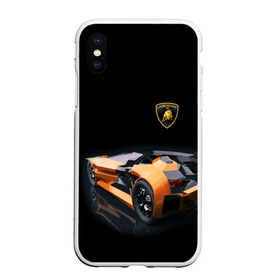 Чехол для iPhone XS Max матовый с принтом Lamborghini в Екатеринбурге, Силикон | Область печати: задняя сторона чехла, без боковых панелей | bolide | car | italy | lamborghini | motorsport | power.prestige | автомобиль | автоспорт | болид | италия | ламборгини | мощь | престиж