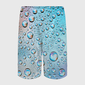Детские спортивные шорты 3D с принтом Капли голубой роса стекло вода в Екатеринбурге,  100% полиэстер
 | пояс оформлен широкой мягкой резинкой, ткань тянется
 | вода | градиент | для всех | дождь | капли | летний | на каждый день | обычный | окно | поверхность | повседневный | размытость | роса | стекло
