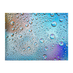 Обложка для студенческого билета с принтом Капли голубой роса стекло вода в Екатеринбурге, натуральная кожа | Размер: 11*8 см; Печать на всей внешней стороне | вода | градиент | для всех | дождь | капли | летний | на каждый день | обычный | окно | поверхность | повседневный | размытость | роса | стекло