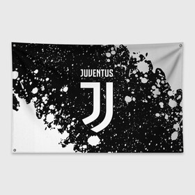 Флаг-баннер с принтом JUVENTUS ЮВЕНТУС в Екатеринбурге, 100% полиэстер | размер 67 х 109 см, плотность ткани — 95 г/м2; по краям флага есть четыре люверса для крепления | ball | club | dtynec | foot | football | italy | juventus | logo | ronaldo | sport | team | дибала | италия | клуб | лого | логотип | логотипы | огмутегы | роналдо | сборная | символ | символы | спорт | форма | футбол | футболист | футболисту | 