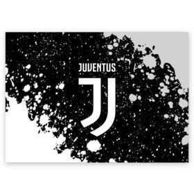 Поздравительная открытка с принтом JUVENTUS / ЮВЕНТУС в Екатеринбурге, 100% бумага | плотность бумаги 280 г/м2, матовая, на обратной стороне линовка и место для марки
 | Тематика изображения на принте: ball | club | dtynec | foot | football | italy | juventus | logo | ronaldo | sport | team | дибала | италия | клуб | лого | логотип | логотипы | огмутегы | роналдо | сборная | символ | символы | спорт | форма | футбол | футболист | футболисту | 