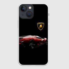 Чехол для iPhone 13 mini с принтом Lamborghini в Екатеринбурге,  |  | bolide | car | italy | lamborghini | motorsport | power.prestige | автомобиль | автоспорт | болид | италия | ламборгини | мощь | престиж