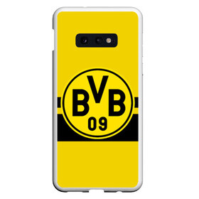 Чехол для Samsung S10E с принтом BORUSSIA DORTMUND в Екатеринбурге, Силикон | Область печати: задняя сторона чехла, без боковых панелей | borussia | bundesliga | football | germani | sport | бундеслига | германия | желтый | логотип | спорт | футбол