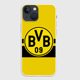 Чехол для iPhone 13 mini с принтом BORUSSIA DORTMUND в Екатеринбурге,  |  | borussia | bundesliga | football | germani | sport | бундеслига | германия | желтый | логотип | спорт | футбол