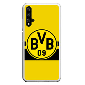 Чехол для Honor 20 с принтом BORUSSIA DORTMUND в Екатеринбурге, Силикон | Область печати: задняя сторона чехла, без боковых панелей | borussia | bundesliga | football | germani | sport | бундеслига | германия | желтый | логотип | спорт | футбол