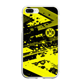 Чехол для iPhone 7Plus/8 Plus матовый с принтом Borussia Dortmund в Екатеринбурге, Силикон | Область печати: задняя сторона чехла, без боковых панелей | Тематика изображения на принте: borussia | bvb | dortmund | fifa | football | soccer | uefa | боруссия | германия | клуб | лига | матч | мяч | спорт | уефа | фифа | футбол | шмельцер