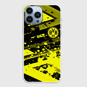 Чехол для iPhone 13 Pro Max с принтом Borussia Dortmund в Екатеринбурге,  |  | borussia | bvb | dortmund | fifa | football | soccer | uefa | боруссия | германия | клуб | лига | матч | мяч | спорт | уефа | фифа | футбол | шмельцер