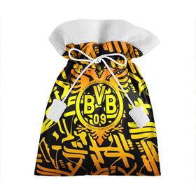 Подарочный 3D мешок с принтом FC Borussia в Екатеринбурге, 100% полиэстер | Размер: 29*39 см | football | germany | sancho dortmund | soccer | бавария | боруссия | дортмунд | лига чемпионов | псж | футбол | холанд | эрлинг холанд