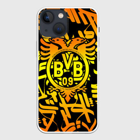 Чехол для iPhone 13 mini с принтом FC Borussia в Екатеринбурге,  |  | football | germany | sancho dortmund | soccer | бавария | боруссия | дортмунд | лига чемпионов | псж | футбол | холанд | эрлинг холанд