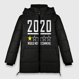 Женская зимняя куртка 3D с принтом 2020 не рекомендую в Екатеринбурге, верх — 100% полиэстер; подкладка — 100% полиэстер; утеплитель — 100% полиэстер | длина ниже бедра, силуэт Оверсайз. Есть воротник-стойка, отстегивающийся капюшон и ветрозащитная планка. 

Боковые карманы с листочкой на кнопках и внутренний карман на молнии | 2020 год | 2020 год выйди и зайди нормально | антивирус | вирус | високосный год | война | врач | врачи | грипп | двадцать | две тысячи двадцатый год | карантин | китай | корона | коронавирус | мечты