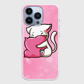 Чехол для iPhone 13 Pro с принтом Грустная кошечка в Екатеринбурге,  |  | cat | кот | котенок | котик | кошачьи | кошка | кошки | милая | милый