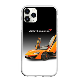 Чехол для iPhone 11 Pro матовый с принтом McLaren в Екатеринбурге, Силикон |  | Тематика изображения на принте: bolide | car | mclaren | motorsport | power | prestige | автомобиль | автоспорт | болид | мощь | престиж