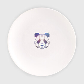 Тарелка с принтом Рожден, чтобы спать в Екатеринбурге, фарфор | диаметр - 210 мм
диаметр для нанесения принта - 120 мм | cosmo | low poly | panda | космо | лоу поли | панда | пандочка