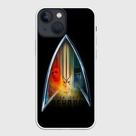 Чехол для iPhone 13 mini с принтом Звездный путь в Екатеринбурге,  |  | captain | chekov | chris | discovery | enterprise | khan | kirk | ncc | pine | spock | star | trek | джеймс | дискавери | звездный путь | капитан | кирк | спок | стартрек