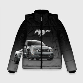 Зимняя куртка для мальчиков 3D с принтом Mustang в Екатеринбурге, ткань верха — 100% полиэстер; подклад — 100% полиэстер, утеплитель — 100% полиэстер | длина ниже бедра, удлиненная спинка, воротник стойка и отстегивающийся капюшон. Есть боковые карманы с листочкой на кнопках, утяжки по низу изделия и внутренний карман на молнии. 

Предусмотрены светоотражающий принт на спинке, радужный светоотражающий элемент на пуллере молнии и на резинке для утяжки | car | hoofs | horse | mane | motorsport | mustang | power | prestige | tail | usa | автомобиль | автоспорт | грива | конь | копыта | лошадь | мощь | мустанг | престиж | сша | хвост