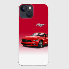 Чехол для iPhone 13 mini с принтом Mustang в Екатеринбурге,  |  | car | hoofs | horse | mane | motorsport | mustang | power | prestige | tail | usa | автомобиль | автоспорт | грива | конь | копыта | лошадь | мощь | мустанг | престиж | сша | хвост