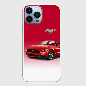 Чехол для iPhone 13 Pro Max с принтом Mustang в Екатеринбурге,  |  | car | hoofs | horse | mane | motorsport | mustang | power | prestige | tail | usa | автомобиль | автоспорт | грива | конь | копыта | лошадь | мощь | мустанг | престиж | сша | хвост