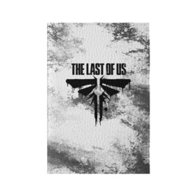 Обложка для паспорта матовая кожа с принтом THE LAST OF US в Екатеринбурге, натуральная матовая кожа | размер 19,3 х 13,7 см; прозрачные пластиковые крепления | game | horror | survival horror | the last | the last of us | the last of us remastered | игра | компьютерная игра | ласт | ласт оф | ласт оф ас | экшн