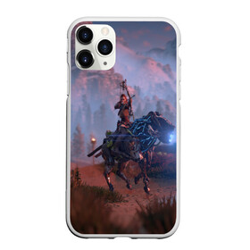 Чехол для iPhone 11 Pro матовый с принтом Horizon Zero Dawn в Екатеринбурге, Силикон |  | aloy | antasy girl | art | artwork | digital art | fantasy | horizon | horizon: zero dawn | landscape | tallneck | warrior fantasy | weapon | zero dawn