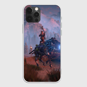 Чехол для iPhone 12 Pro Max с принтом Horizon Zero Dawn в Екатеринбурге, Силикон |  | aloy | antasy girl | art | artwork | digital art | fantasy | horizon | horizon: zero dawn | landscape | tallneck | warrior fantasy | weapon | zero dawn