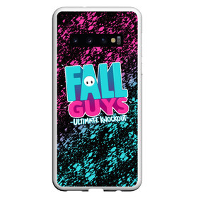 Чехол для Samsung Galaxy S10 с принтом FALL GUYS в Екатеринбурге, Силикон | Область печати: задняя сторона чехла, без боковых панелей | fal | fall | fallguys | guys | knockout | ultimate | гайс | фалл | фол | фолгайс | фолл | фоллгайс
