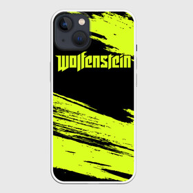 Чехол для iPhone 13 с принтом Wolfenstein в Екатеринбурге,  |  | bethesda | castle | colossus | the new order | wolfenstein | youngblood | боевик | волчий | вольфенштейн | иззи | камень | новый порядок | стелс | уильям | фюрер | экшен