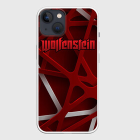 Чехол для iPhone 13 с принтом Wolfenstein в Екатеринбурге,  |  | bethesda | castle | colossus | the new order | wolfenstein | youngblood | боевик | волчий | вольфенштейн | иззи | камень | новый порядок | стелс | уильям | фюрер | экшен
