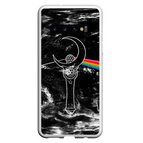 Чехол для Samsung Galaxy S10 с принтом Dark Side of the Moon Stick в Екатеринбурге, Силикон | Область печати: задняя сторона чехла, без боковых панелей | anime | japan | manga | pink floyd | sailor moon | аниме | девочка | девушка | луна | лунная призма | манга | сейлор мун | сэйлор мун | япония