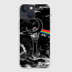 Чехол для iPhone 13 mini с принтом Dark Side of the Moon Stick в Екатеринбурге,  |  | anime | japan | manga | pink floyd | sailor moon | аниме | девочка | девушка | луна | лунная призма | манга | сейлор мун | сэйлор мун | япония