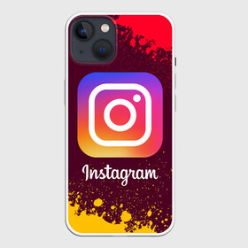 Чехол для iPhone 13 с принтом INSTAGRAM   ИНСТАГРАМ в Екатеринбурге,  |  | app | gram | gramm | insta | instagram | instagramm | likee | logo | reels | tik | tiktok | tok | бобина | бобины | грам | грамм | инста | инстаграм | инстаграмм | лайки | лого | логотип | логотипы | приложение | символ | символы | тик | т