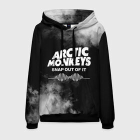 Мужская толстовка 3D с принтом Arctic Monkeys в Екатеринбурге, 100% полиэстер | двухслойный капюшон со шнурком для регулировки, мягкие манжеты на рукавах и по низу толстовки, спереди карман-кенгуру с мягким внутренним слоем. | arctic | monkeys | rock | алекс тёрнер | арктик | группа | группы | джейми кук | инди | манкиз | музыка | мэтт хелдерс | ник омэлли | постпанк | рок