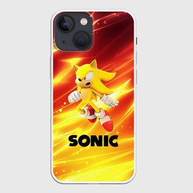 Чехол для iPhone 13 mini с принтом SONIC в Екатеринбурге,  |  | hedgehog | metal sonic | silver | silver the hedgehog | sonic | sonic boom | sonic the hedgehog | ёж сонник | игры | соник | фильмы