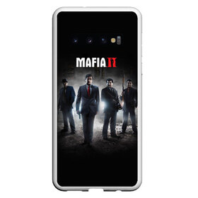 Чехол для Samsung Galaxy S10 с принтом Mafia в Екатеринбурге, Силикон | Область печати: задняя сторона чехла, без боковых панелей | definitive edition | mafia | mafia ii | вито скалетта | генри томасино | джо барбаро | лео галанте | мафия | мафия 2 | томас анджело | франческа | фрэнк винчи | эдди скарпа