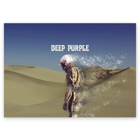 Поздравительная открытка с принтом Deep Purple Whoosh в Екатеринбурге, 100% бумага | плотность бумаги 280 г/м2, матовая, на обратной стороне линовка и место для марки
 | 2020 | cover | deep | desert | hard | logo | metal | moon | music | new album | purple | rock | whoosh | дип | космонавт | легендарная | легендарный | лого | луна | метал | музыка | новый альбом | обложка | пепл | перпл | пустыня | рок | т