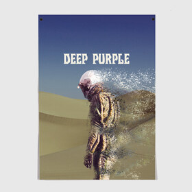 Постер с принтом Deep Purple Whoosh в Екатеринбурге, 100% бумага
 | бумага, плотность 150 мг. Матовая, но за счет высокого коэффициента гладкости имеет небольшой блеск и дает на свету блики, но в отличии от глянцевой бумаги не покрыта лаком | Тематика изображения на принте: 2020 | cover | deep | desert | hard | logo | metal | moon | music | new album | purple | rock | whoosh | дип | космонавт | легендарная | легендарный | лого | луна | метал | музыка | новый альбом | обложка | пепл | перпл | пустыня | рок | т