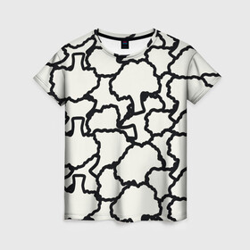 Женская футболка 3D с принтом БРОККОЛИ в Екатеринбурге, 100% полиэфир ( синтетическое хлопкоподобное полотно) | прямой крой, круглый вырез горловины, длина до линии бедер | food | pattern | vegan | брокколи | веган | вегетарианство | еда | капуста | паттерн