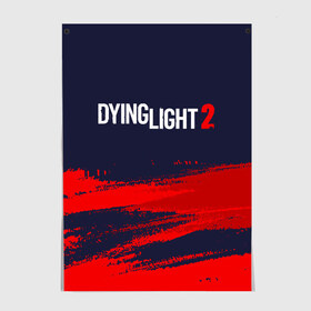 Постер с принтом DYING LIGHT 2 / ДАИНГ ЛАЙТ в Екатеринбурге, 100% бумага
 | бумага, плотность 150 мг. Матовая, но за счет высокого коэффициента гладкости имеет небольшой блеск и дает на свету блики, но в отличии от глянцевой бумаги не покрыта лаком | Тематика изображения на принте: dying | dying light 2 | dyinglight 2 | dyinglight2 | game | games | horror | light | survival | zombie | выживание | даинг | даинг лайт 2 | даинглайт 2 | даинглайт2 | зомби | игра | игры | лайт | лого | логотип | логотипы | свет | символ | символы