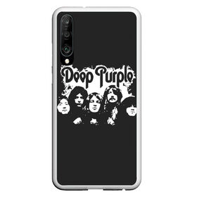 Чехол для Honor P30 с принтом Deep Purple в Екатеринбурге, Силикон | Область печати: задняя сторона чехла, без боковых панелей | album | deep | hard | metal | purple | rock | альбом | британия | группа | метал | рок | хард | хеви